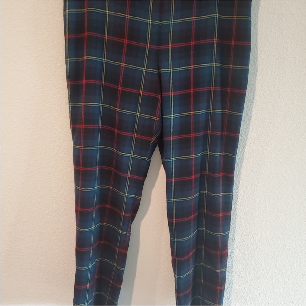 Talbots Plaid Ankle Pants